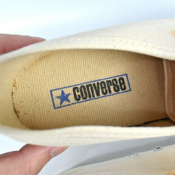 RARE Vintage Men\'s 60s Converse CORT STAR Low Top Deadstock Sz 10.5 VTG USA